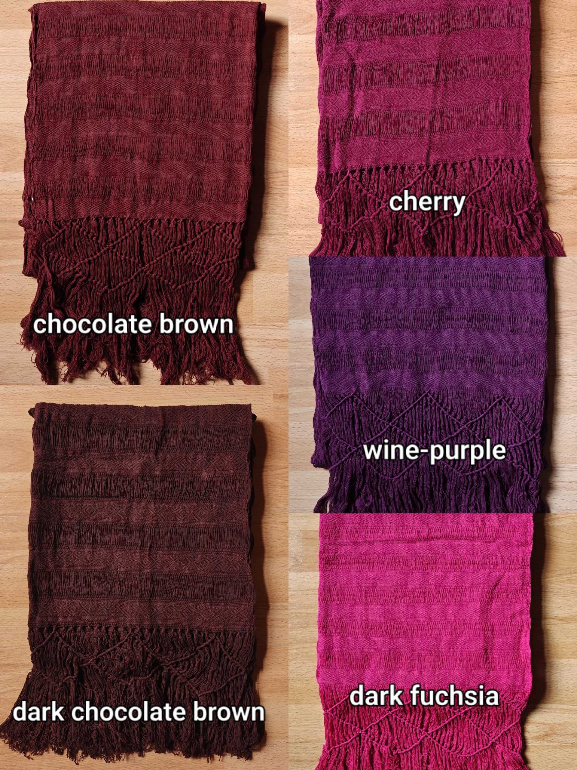 Open Weave Rebozo 2 meter single colour - Image 8