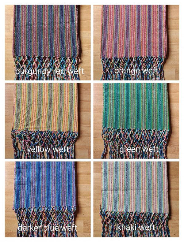 Close Weave Rebozos 2.7 meter Stripes - Image 2