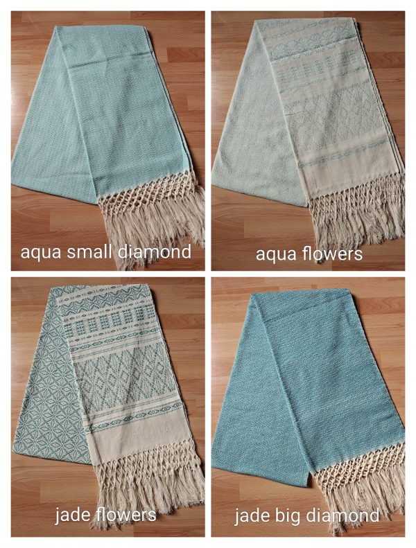 Heavier, Thicker, Softer Close Weave Rebozos with Stunning Patterns; Lengths 2.5m to 3m - Image 2