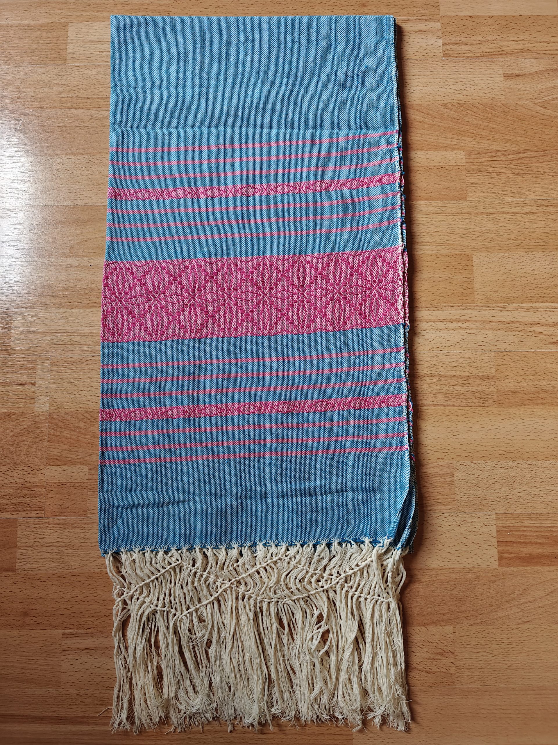 Extra-Wide Close Weave Rebozos 2.6 to 3 meter, with gorgeous patterns on the endings - Image 21