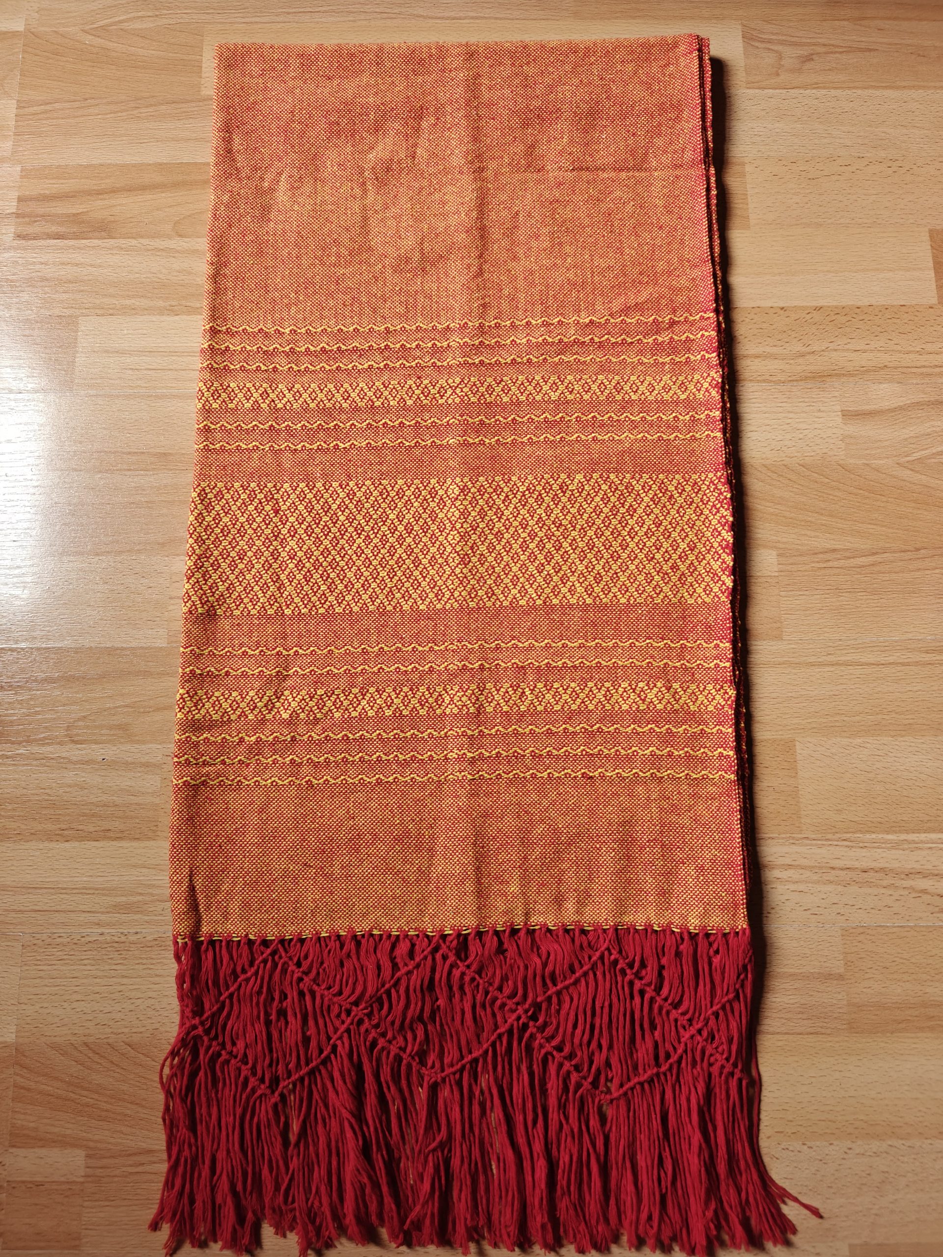 Extra-Wide Close Weave Rebozos 2.6 to 3 meter, with gorgeous patterns on the endings - Image 18