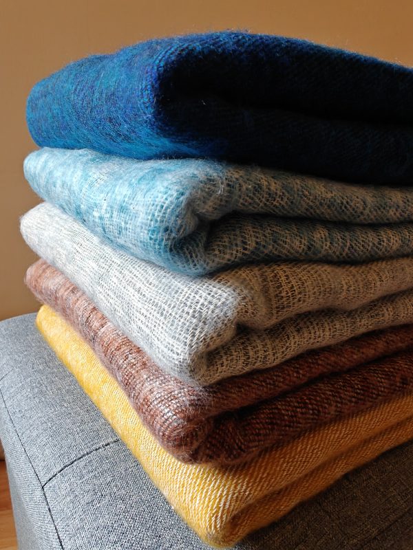 Handwoven Yak Wool Shawl/Blanket