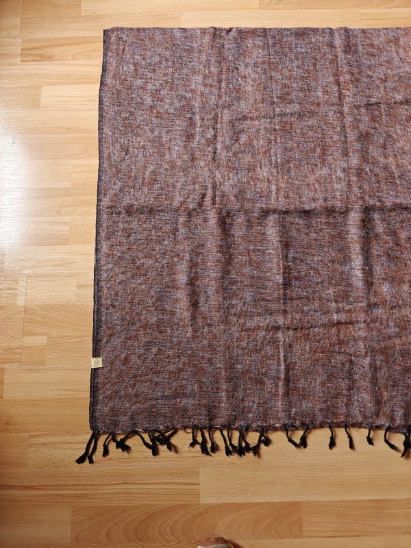 Handwoven Yak Wool Shawl/Blanket - Image 8