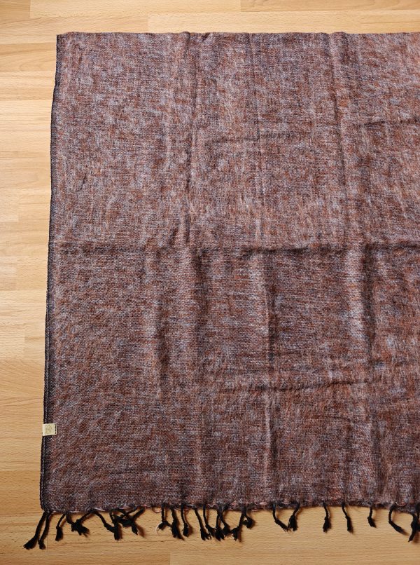 Handwoven Yak Wool Shawl/Blanket - Image 13