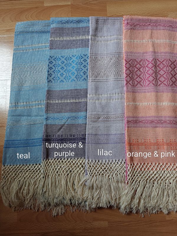 Deluxe Close Weave Rebozos 2.5 meter with gorgeously intricate patterns throughout - Image 2