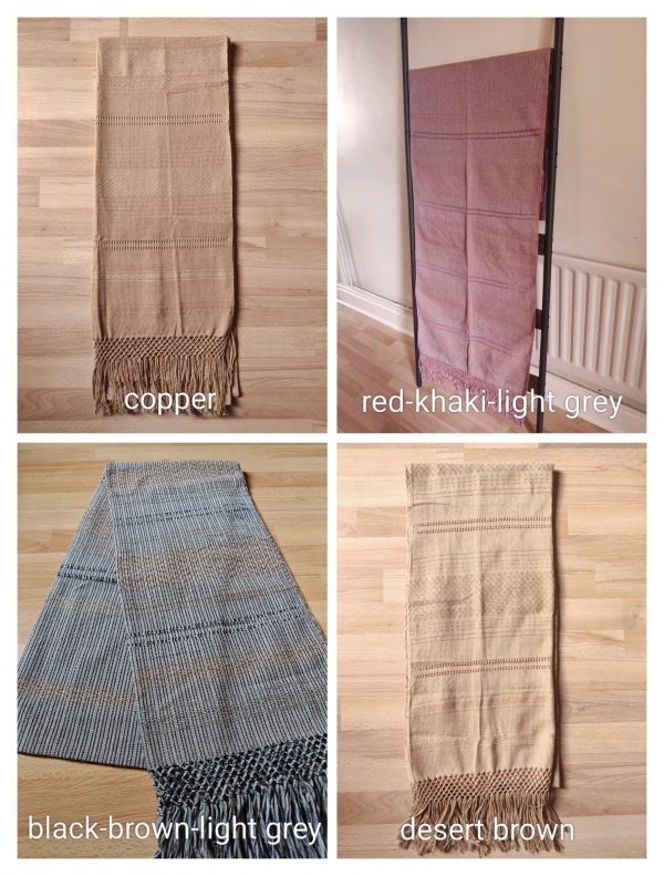 Deluxe Close Weave Rebozos 2.6 to 3 meter, tight weave with gorgeously intricate patterns throughout - Image 3