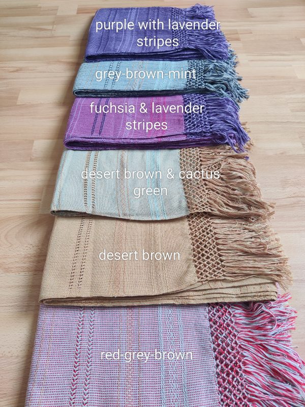 Deluxe Close Weave Rebozos 2.6 to 3 meter, tight weave with gorgeously intricate patterns throughout - Image 2