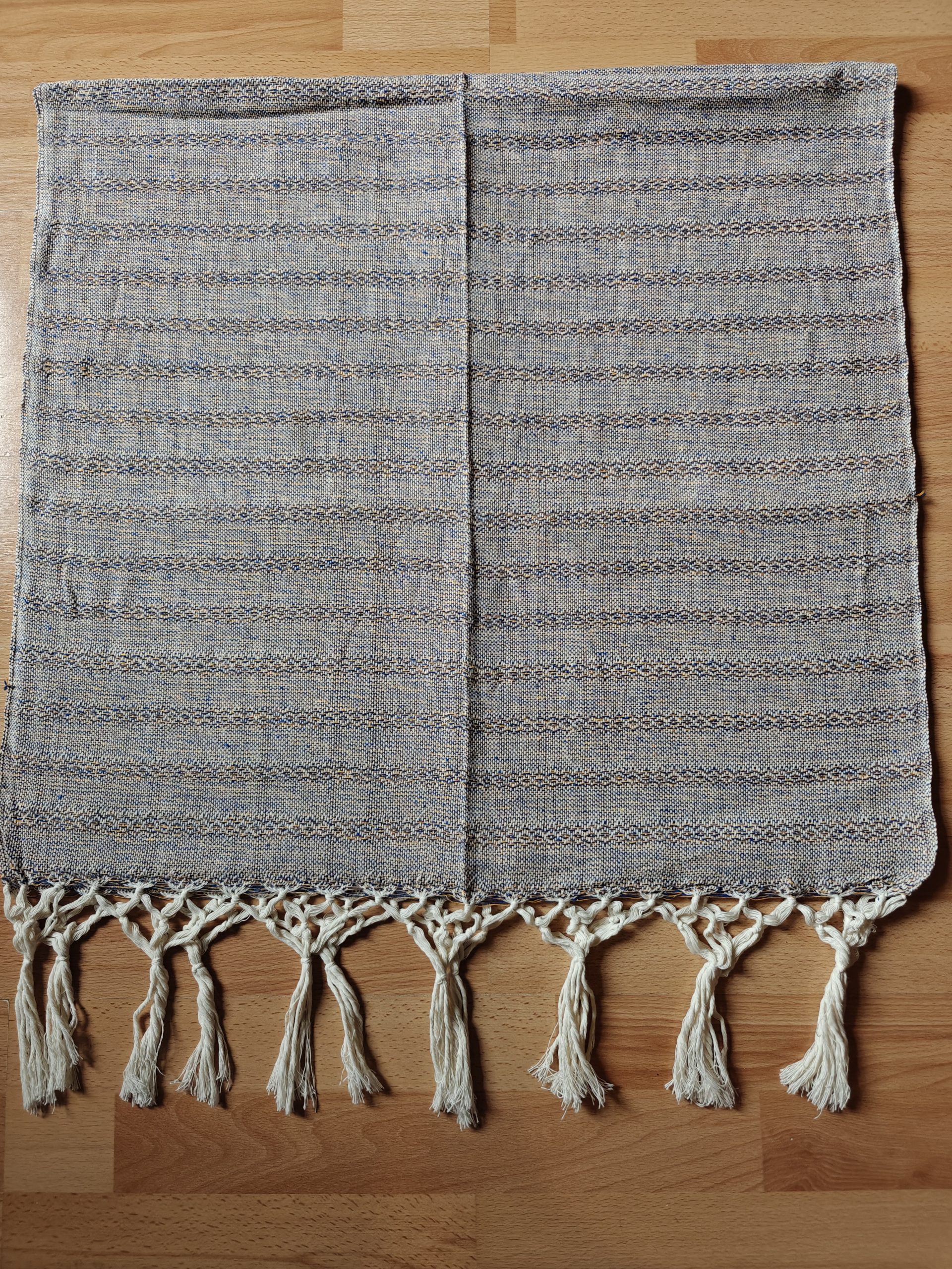Close Weave Rebozos 2.5 meter Rhomboid pattern w/ simpler tassels