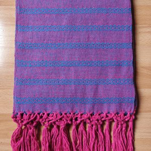 Close Weave Rebozos 3 meter Rhomboid pattern w/ simpler tassels