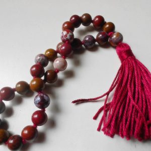 27 bead 8mm Zhanguo (Warring States) Red Agate Mala